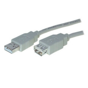 Shiverpeaks S/CONN 5m USB2.0 A USB-kabel USB A Grijs