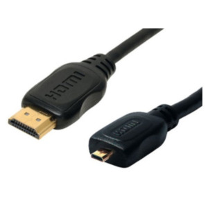 Shiverpeaks shiverpeaks BASIC-S 2m HDMI kabel HDMI Type A (Standaard) HDMI Type D (Micro) Zwart