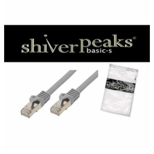 Shiverpeaks shiverpeaks BASIC-S netwerkkabel Grijs 1 m Cat7 S/FTP (S-STP)