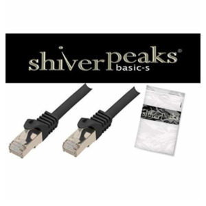 Shiverpeaks shiverpeaks BASIC-S netwerkkabel Zwart 0,5 m Cat7 S/FTP (S-STP)