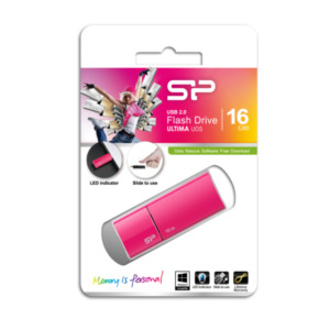 Silicon-Power Silicon Power 16GB Ultima U05 USB 2.0 flashdrive Roze