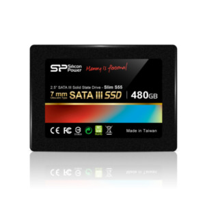 Silicon-Power Silicon Power Slim S55 480GB SSD TLC , max R/W 520 MB/S