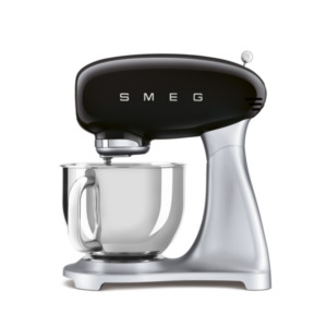 Smeg SMF02BLEU mixer Staande mixer 800 W Zwart, Zilver