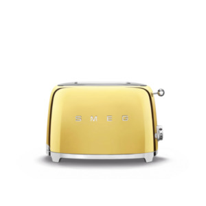 Smeg TSF01GOEU broodrooster 6 2 snede(n) 950 W Goud