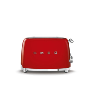 Smeg TSF03RDEU broodrooster 6 4 snede(n) 2000 W Rood