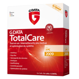 Soennecken G DATA TotalCare 2009, FR, 3 users Antivirusbeveiliging Frans 3 licentie(s) 1 jaar