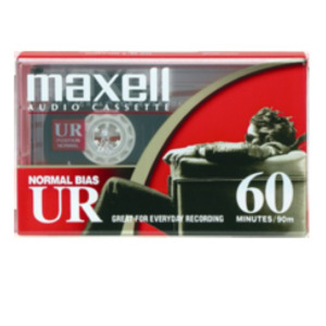 Speck Products Maxell UR 60 Audio Cassette 3 Pack Cassettebandje 60 min 3 stuk(s)