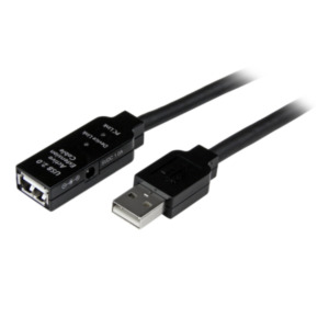 StarTech .com 10m USB 2.0 actieve verlengkabel M/F