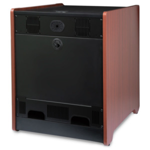 StarTech .com 12U rack serverkast 20.6 inch diep houten afwerking zwenkwielen plat verpakt