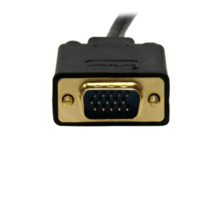 StarTech .com 1,8 m DisplayPort naar VGA adapter converter kabel DP naar VGA 1920x1200 zwart