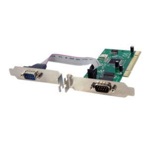 StarTech .com 2-poort PCI RS232 Seriële Adapterkaart met 16950 UART Dual Voltage