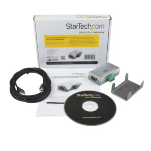 StarTech .com 2-poort USB naar RS232 RS422 RS485 Seriële Adapter met COM-behoud
