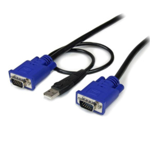 StarTech .com 3 m Ultradun USB VGA 2-in-1 KVM-kabel