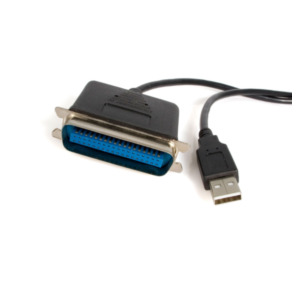 StarTech .com 3 m USB naar Parallel Printer Adapter - M/M