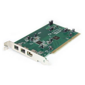 StarTech .com 3-poort PCI 1394b FireWire Adapter met Digitale Videobewerkingsset