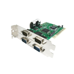StarTech .com 4-poort PCI RS232 Seriële Adapterkaart met 16550 UART
