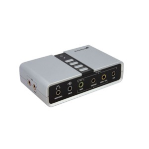 StarTech .com 7.1 USB Audio-adapter Externe Geluidskaart met SPDIF Digitale Audio