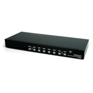 StarTech .com 8-poort 1U-Rack DVI USB KVM-switch