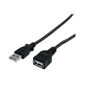 StarTech .com 90cm USB 2.0 Verlengkabel A naar A Zwart M/F