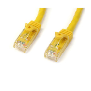 StarTech .com Cat6 netwerkkabel met snagless RJ45 connectors 30,4 m geel