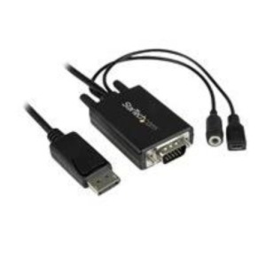 StarTech .com DisplayPort naar VGA adapter kabel met audio 3m