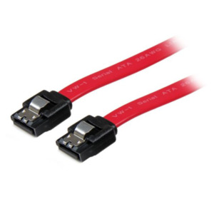 StarTech .com LSATA24 SATA-kabel 0,609 m SATA 7-pin Rood