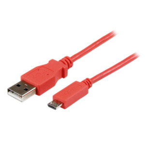 StarTech .com Micro-USB-kabel 1 m, roze