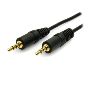 StarTech .com MU1MMS audio kabel 0,3 m 3.5mm Zwart