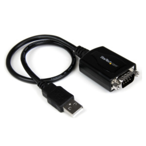 StarTech .com Professionele USB naar 1 Seriële Poort Adapterkabel met COM-behoud