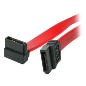 StarTech .com SATA12RA1 SATA-kabel 0,3 m Rood