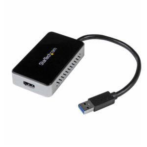 StarTech .com USB 3.0-naar-HDMI externe videokaart Multi Monitor-adapter met 1-poorts USB-hub 1920x1200 / 1080p