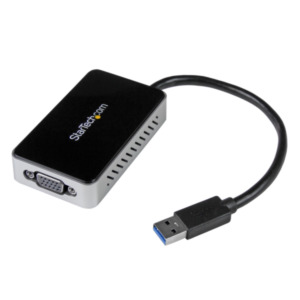 StarTech .com USB 3.0-naar-VGA externe videokaart Multi Monitor-adapter met 1-poorts USB-hub 1920x1200