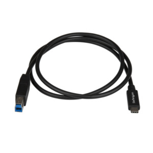 StarTech .com USB 3.1 (10Gbps) USB-C naar USB-B kabel - 1 m