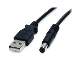 StarTech .com USB naar 5,5 mm voedingskabel type M connector 91 cm
