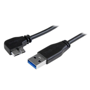 StarTech .com USB3AU2MLS USB-kabel 2 m USB 3.2 Gen 1 (3.1 Gen 1) USB A Micro-USB B Zwart