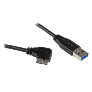 StarTech .com USB3AU2MRS USB-kabel 2 m USB 3.2 Gen 1 (3.1 Gen 1) USB A Micro-USB B Zwart