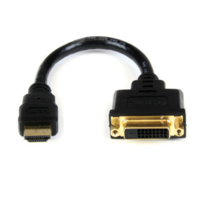 StarTech HDMI naar DVI-D Adapter Kabel 20cm