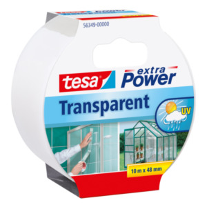 Tesa Extra Power Transparant 10m Transparant 1 stuksuk(s) kantoortape