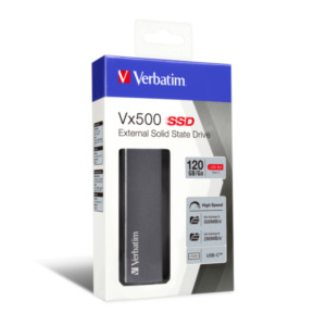 Tm Toys Verbatim Vx500 externe SSD USB 3.1 Gen 2 120 GB
