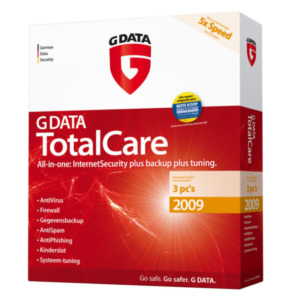 Top Tools G DATA TotalCare 2009, NL, 3 users Antivirusbeveiliging Nederlands 3 licentie(s) 1 jaar