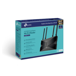 TP-Link Archer AX23 draadloze router Gigabit Ethernet Dual-band (2.4 GHz / 5 GHz) Zwart