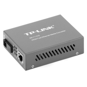 TP-Link MC111CS netwerk media converter 1000 Mbit/s 1550 nm Single-mode Zwart