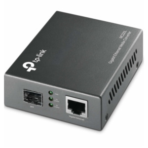 TP-Link MC220L netwerk media converter 1000 Mbit/s Multimode, Single-mode Zwart