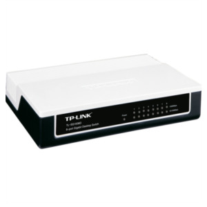 TP-Link TL-SG1008D Unmanaged Gigabit Ethernet (10/100/1000) Zwart