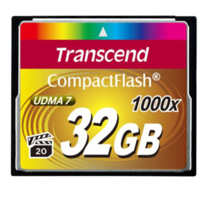Transcend 1000x CompactFlash 32GB MLC