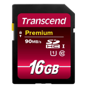 Transcend 16GB SDHC Class 10 UHS-I NAND Klasse 10