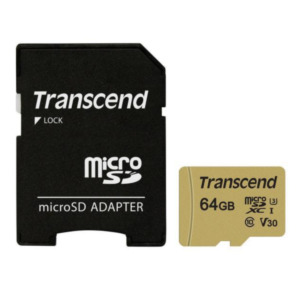 Transcend 500S 64 GB MicroSDXC UHS-I Klasse 10