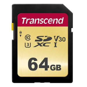 Transcend 64GB, UHS-I, SD SDXC Klasse 10