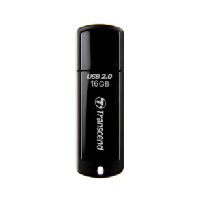 Transcend JetFlash 350 USB flash drive 16 GB USB Type-A 2.0 Zwart