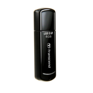 Transcend JetFlash elite JetFlash 350 USB flash drive 4 GB USB Type-A 2.0 Zwart